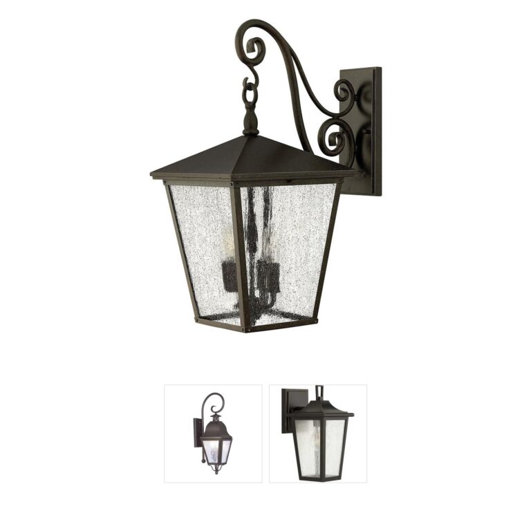 Hinkley Heritage Trellis Regency Bronze Outdoor Wall Lantern