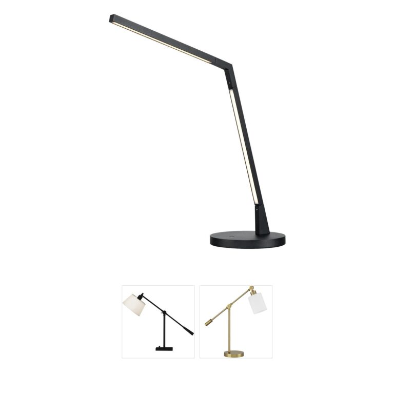 Kuzco Lighting Miter Black LED Table Lamp
