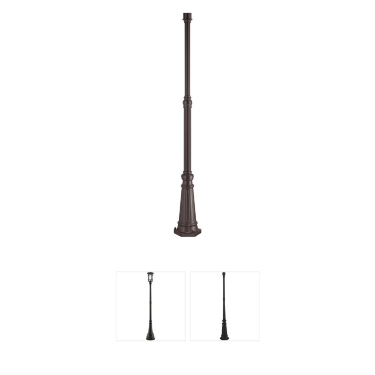 Quoizel Signature Collection Medici Bronze Aluminum Post Light
