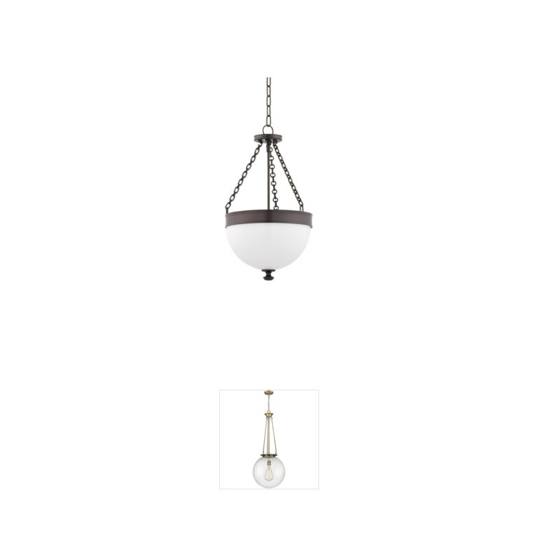Hudson Valley Barrington 14" Pendant in Historic Bronze