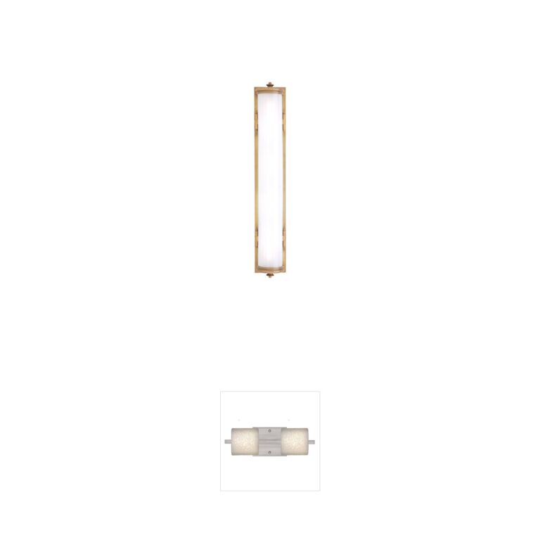 Hudson Valley Bristol 30-Inch 4-Light Bathroom Vanity in Aged Brass
