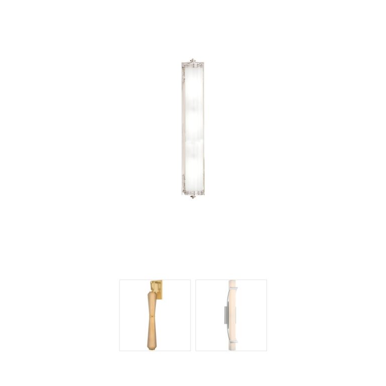 Hudson Valley Bristol 30" Polished Nickel Vanity Light