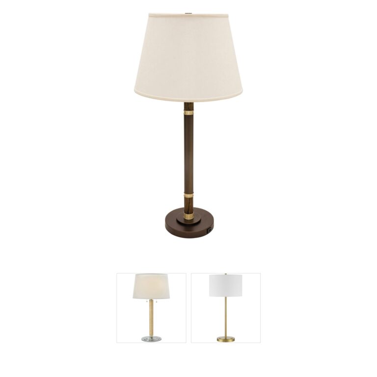 House of Troy Barton Chestnut Bronze Table Lamp