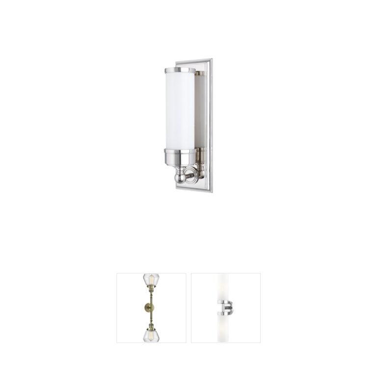Hudson Valley Everett Polished Nickel Vanity Light