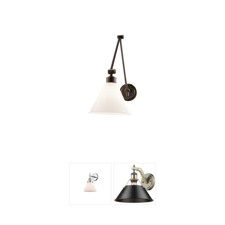 Hudson Valley Exeter Wall Sconce in Old Bronze with Opal Glass