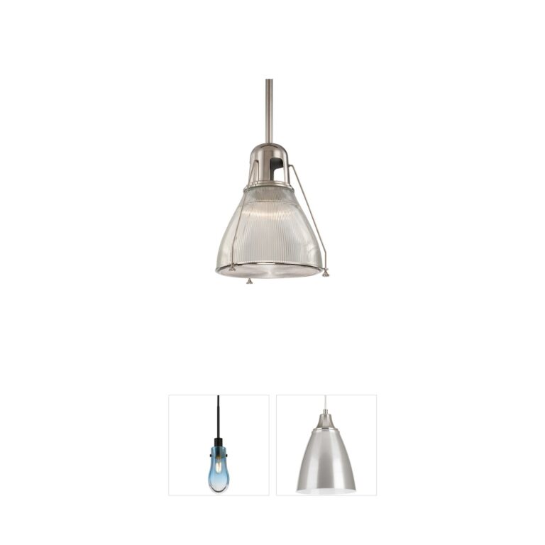 Hudson Valley Haverhill 12" Polished Nickel Pendant