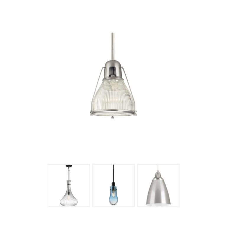 Hudson Valley Haverhill 12" Pendant in Satin Nickel
