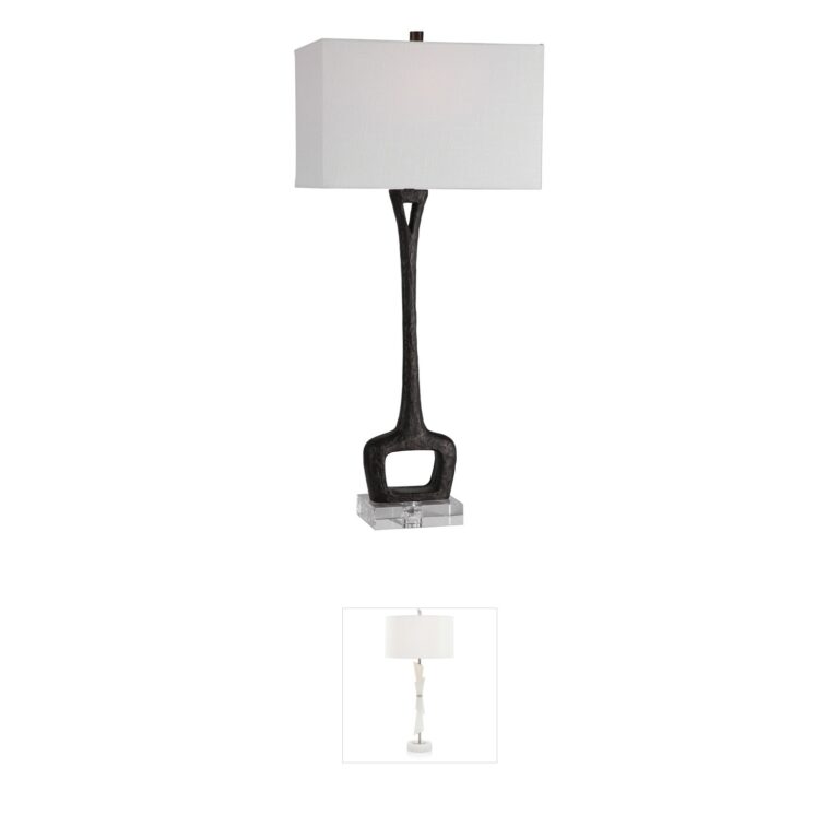 Uttermost Darbie Crystal & Iron Table Lamp