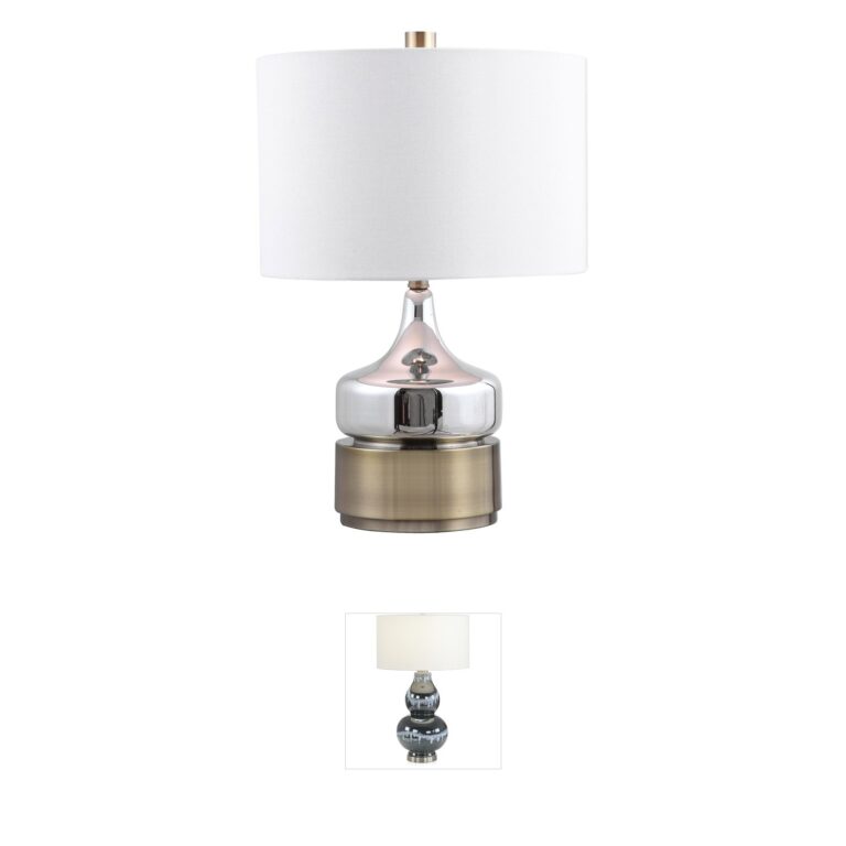 Uttermost Como Chrome Table Lamp