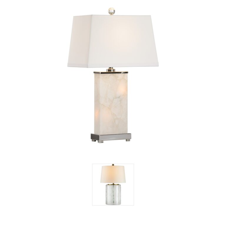 Wildwood Collection Marble and Metal Table Lamp