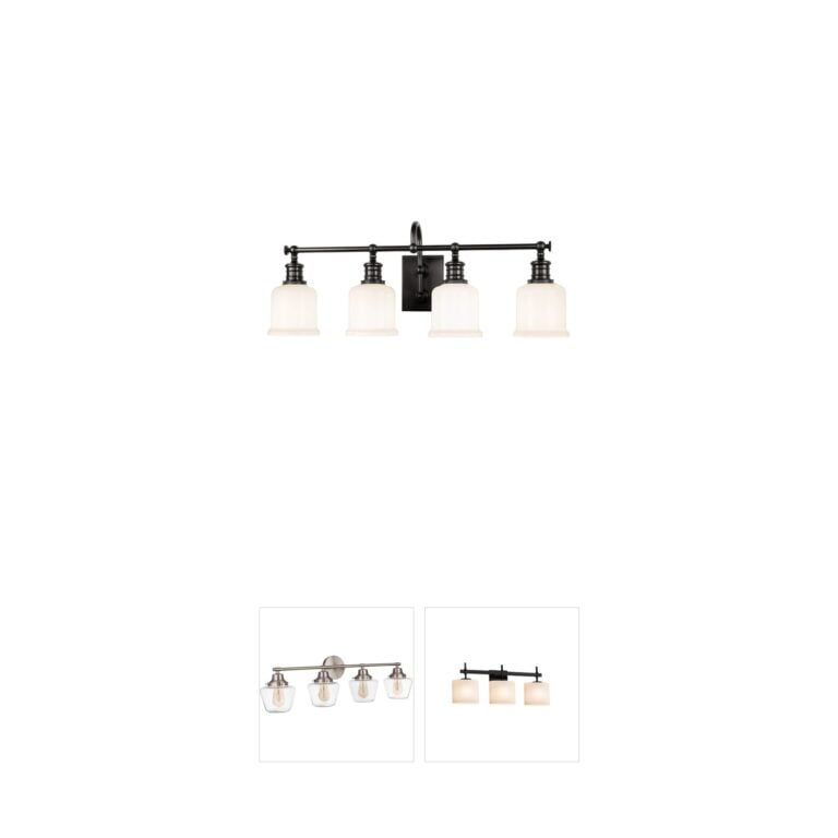 Hudson Valley Keswick 4-Light Vanity in Old Bronze