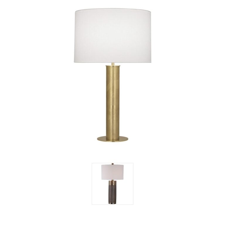 Robert Abbey Michael Berman Brut Modern Brass Table Lamp