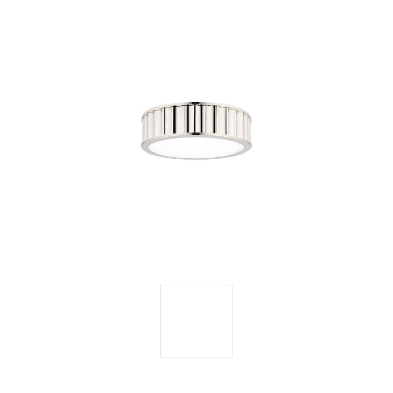 Hudson Valley Middlebury Polished Nickel Flush Mount