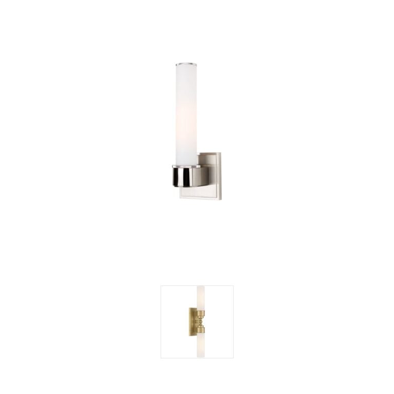 Hudson Valley Mill Valley Satin Nickel Vanity Light
