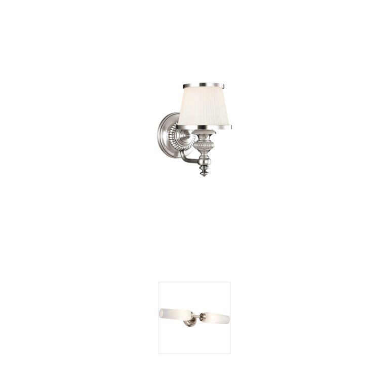 Hudson Valley Milton 1-Light Polished Nickel Vanity Light