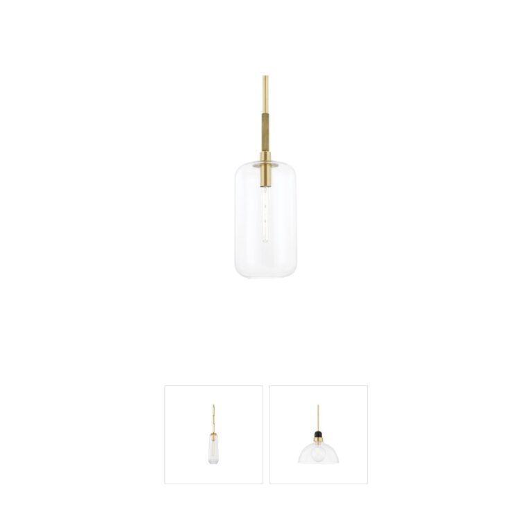 Hudson Valley Lenox Hill Steel Pendant