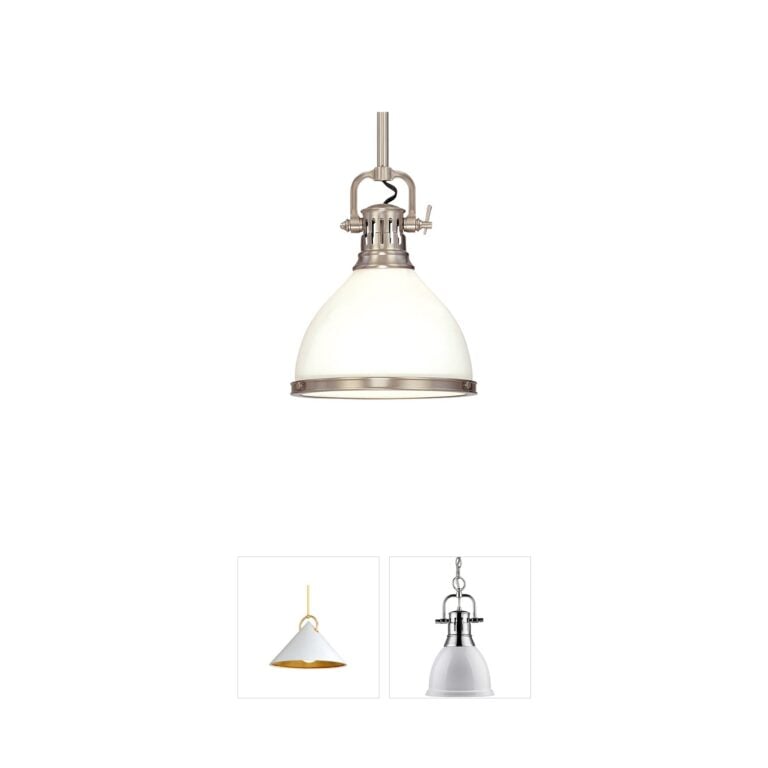 Hudson Valley Randolph 19-inch Satin Nickel Pendant