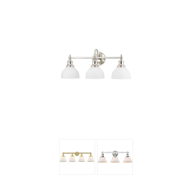 Hudson Valley Sutton 3-Light Vanity in Polished Nickel