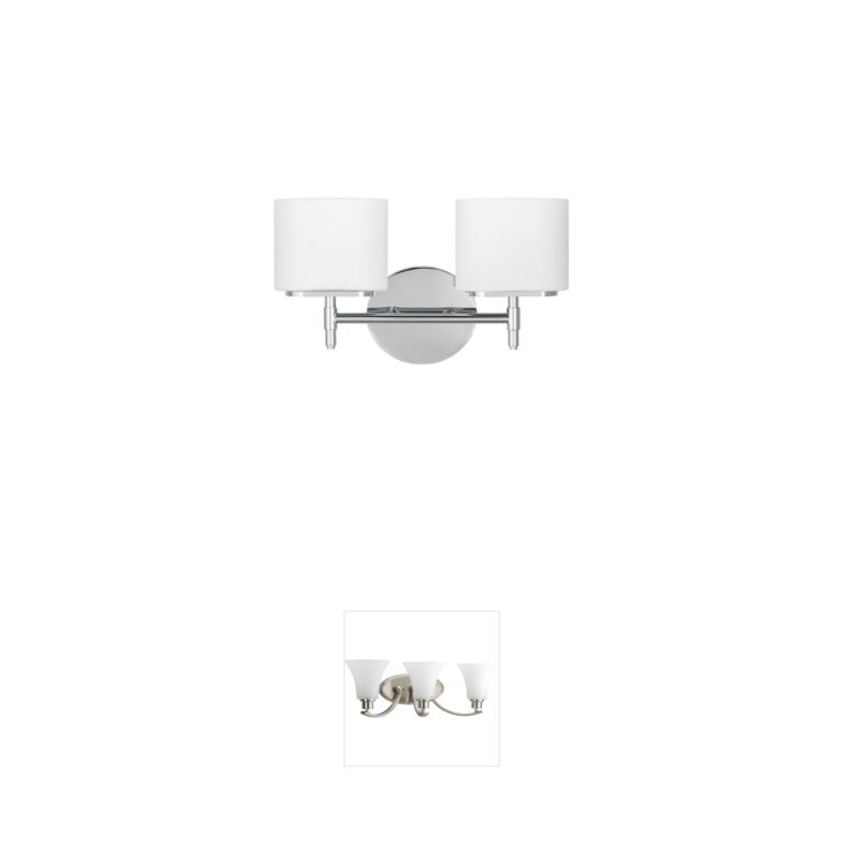 Hudson Valley Trinity 2-Light Vanity in Polished Chrome