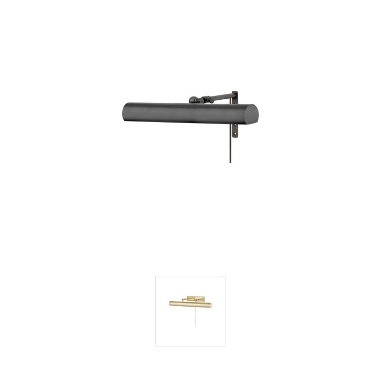 Hudson Valley Vernon 16-Inch Distressed Bronze Picture Light