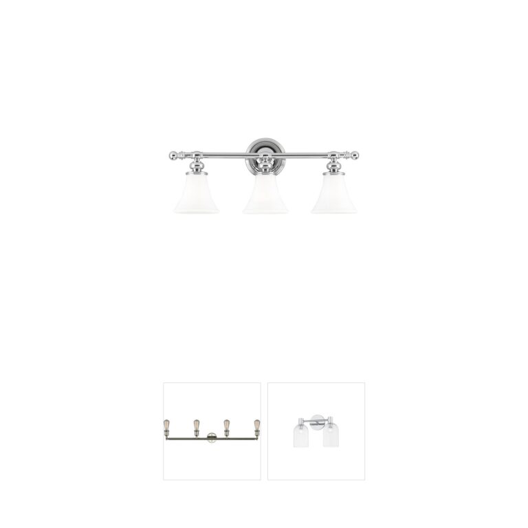 Hudson Valley Weston 3-Light Polished Nickel Vanity Light