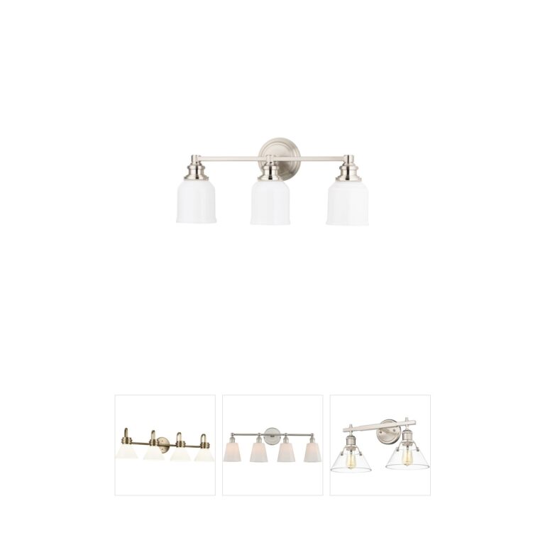 Hudson Valley Windham 3-Light Satin Nickel Vanity Light