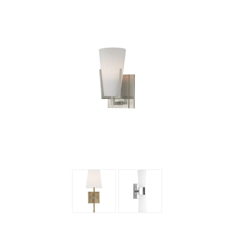 Hudson Valley Upton Satin Nickel Vanity Light