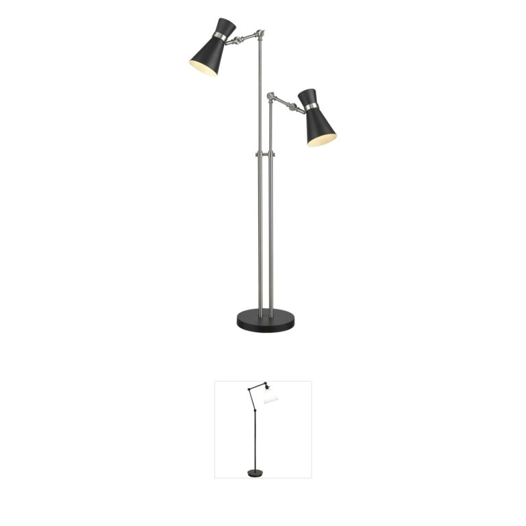 Z-Lite Soriano Steel Floor Lamp