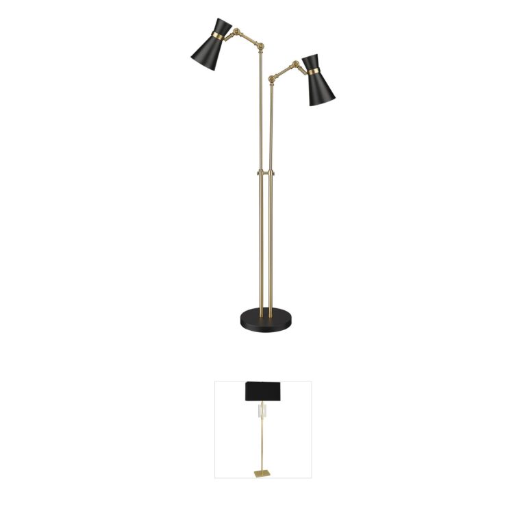 Z-Lite Soriano Steel Floor Lamp