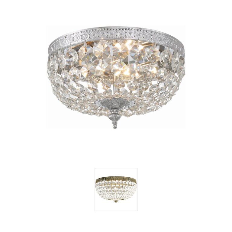 Crystorama Westbury Swarovski Crystal Flush Mount