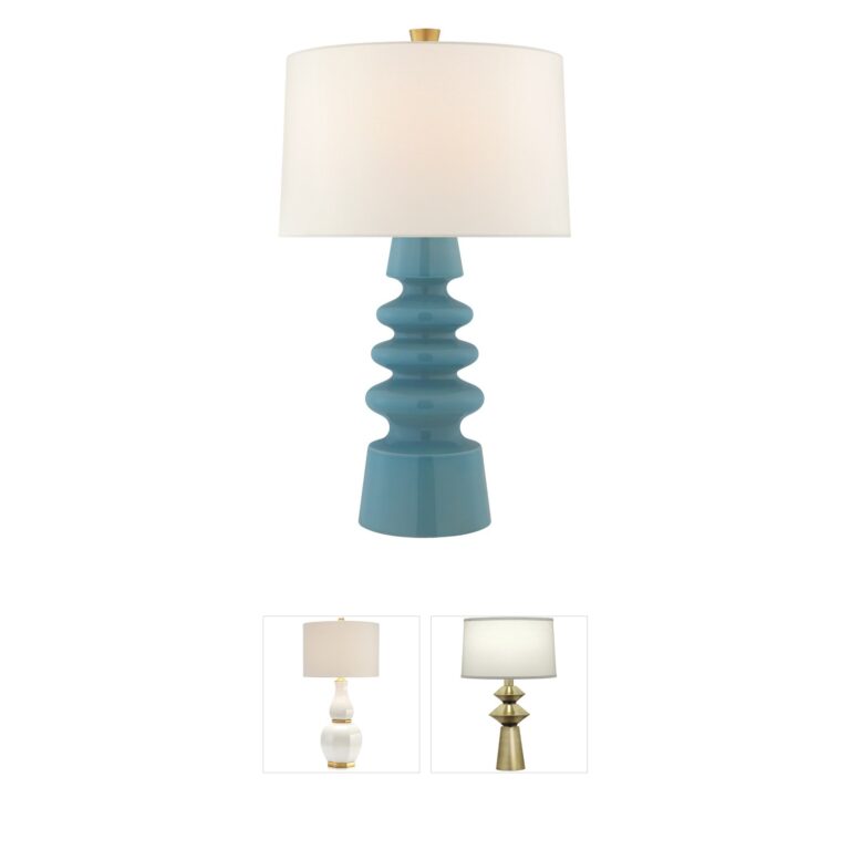 Visual Comfort Julie Neill Andreas Blue Jade Table Lamp