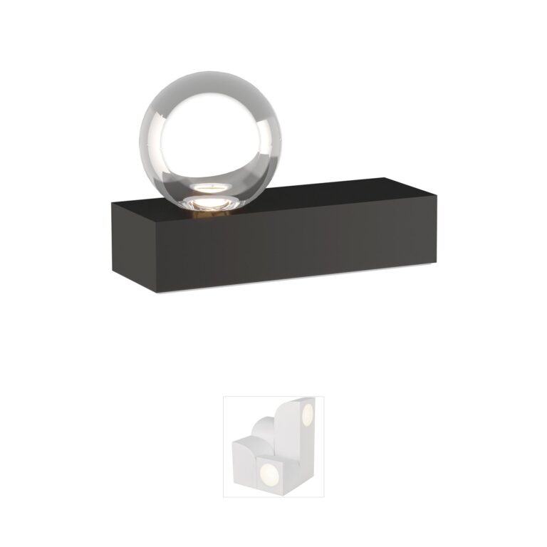 Visual Comfort Modern Collection Sean Lavin Mina Crystal Orb Table Lamp