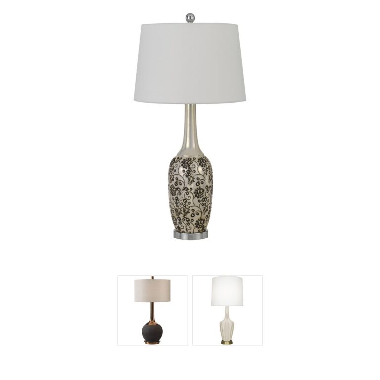 CAL Lighting Paxton Ceramic Table Lamp