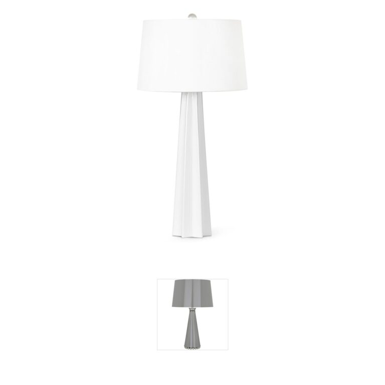 Regina Andrew Star Glass Table Lamp in White