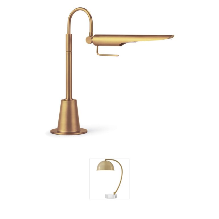 Regina Andrew Raven Natural Brass Task Lamp