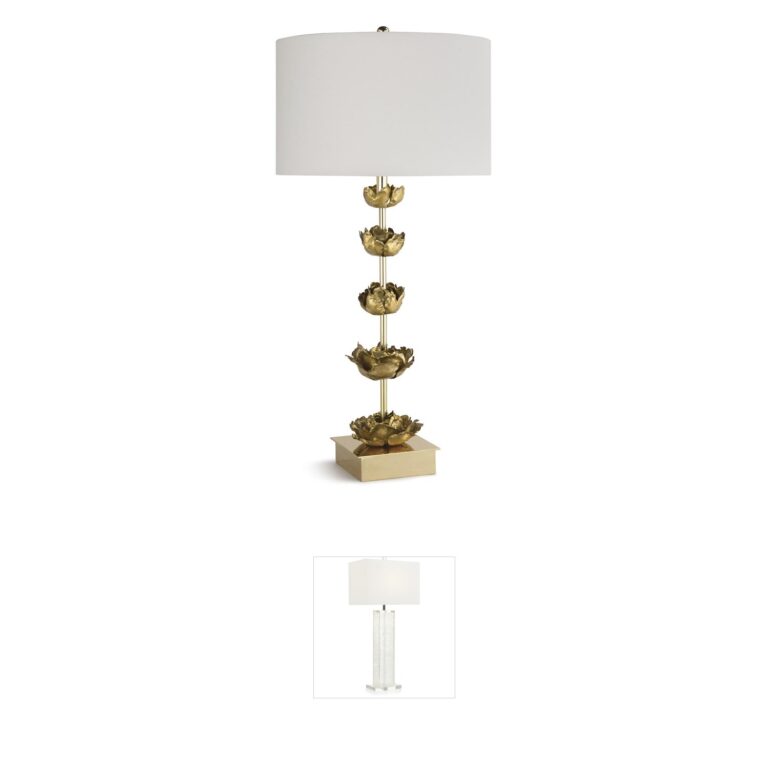 Regina Andrew Adeline Gold Steel Table Lamp
