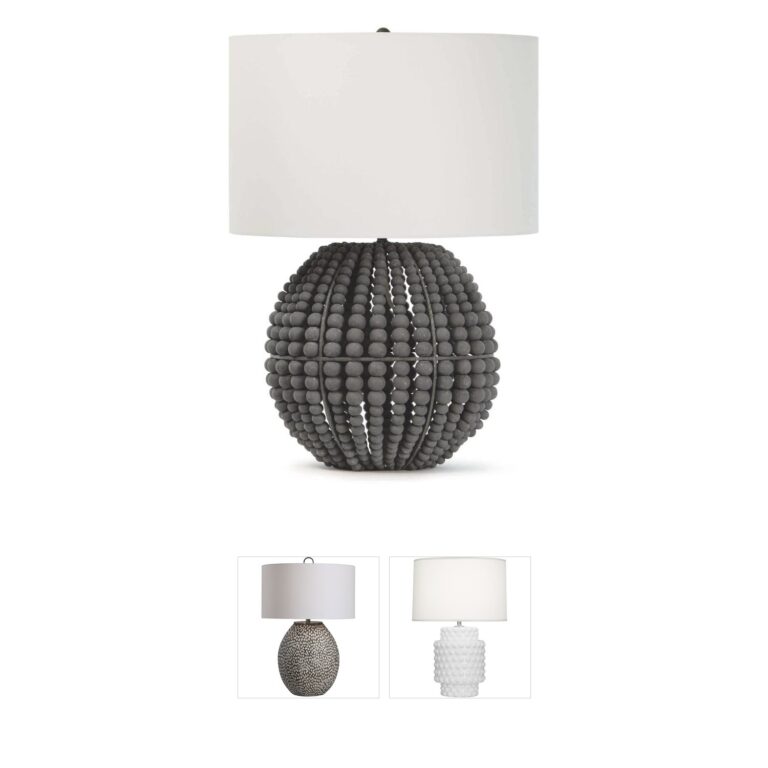 Regina Andrew Detroit Tropez Birch Wood Table Lamp