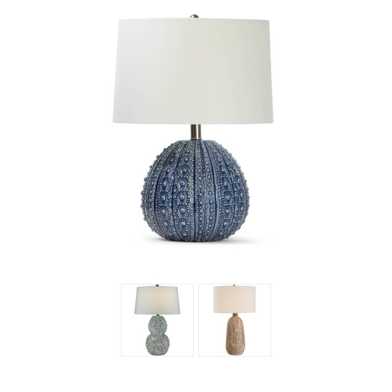 Regina Andrew Sanibel Blue Ceramic Table Lamp