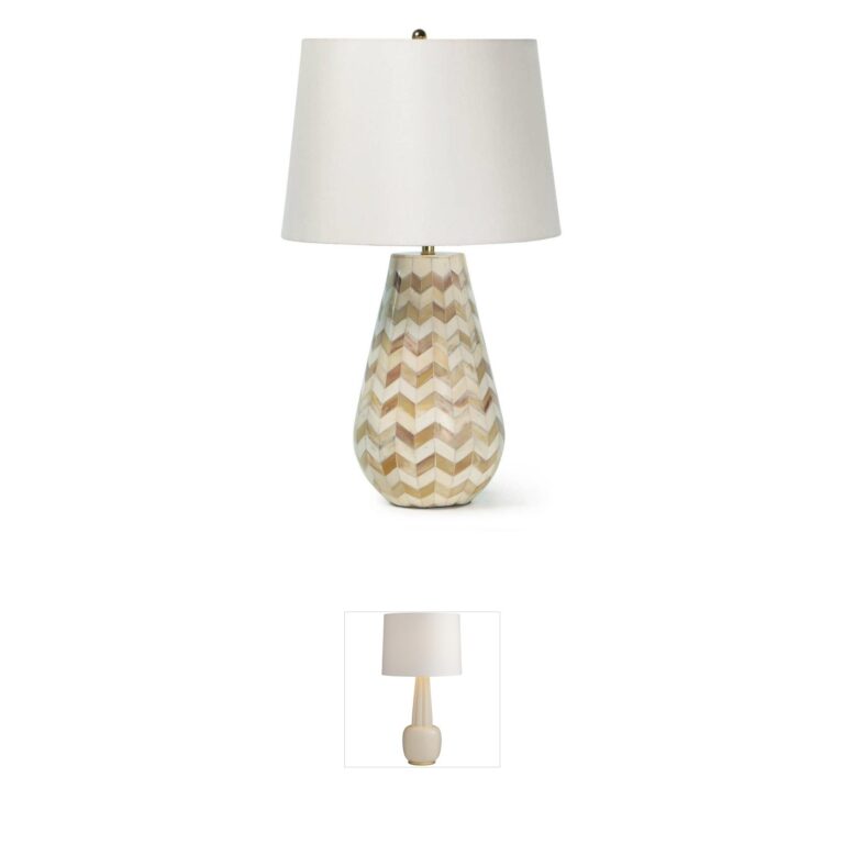Regina Andrew Cassia Hand-Crafted Bone Table Lamp