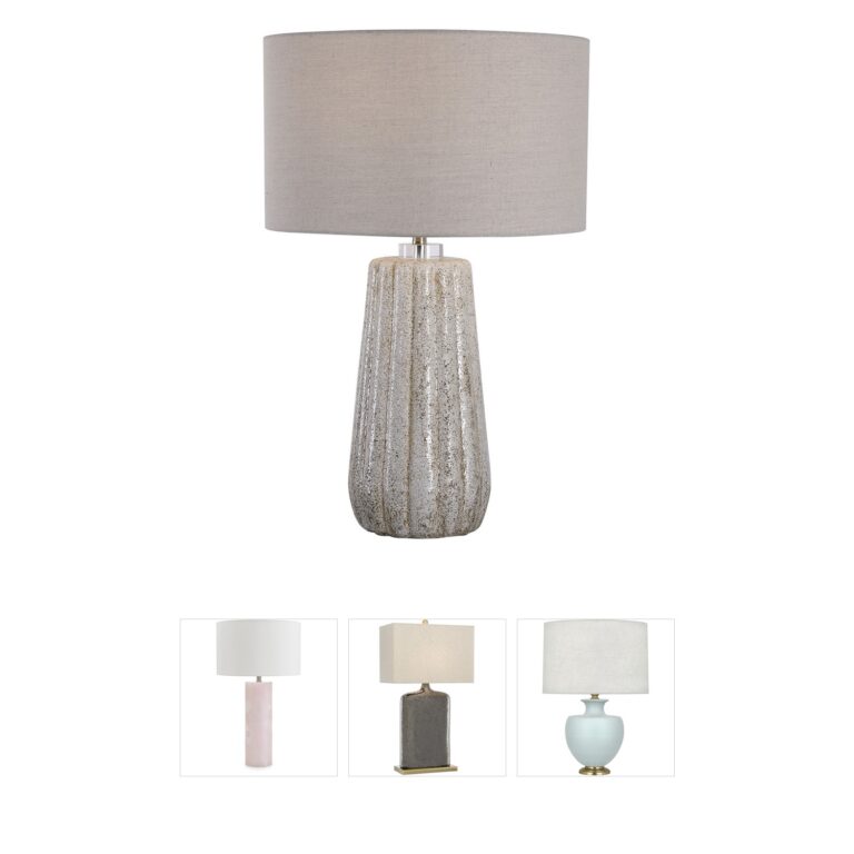 Uttermost Pikes Stone & Ceramic Table Lamp