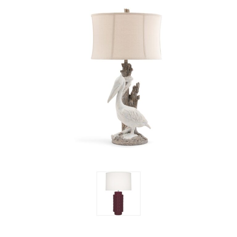 Crestview Collection Pelican Resin Table Lamp
