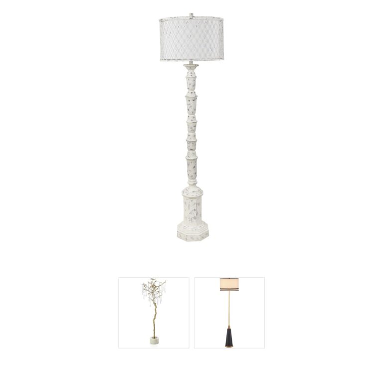 Crestview Collection Para Resin Floor Lamp