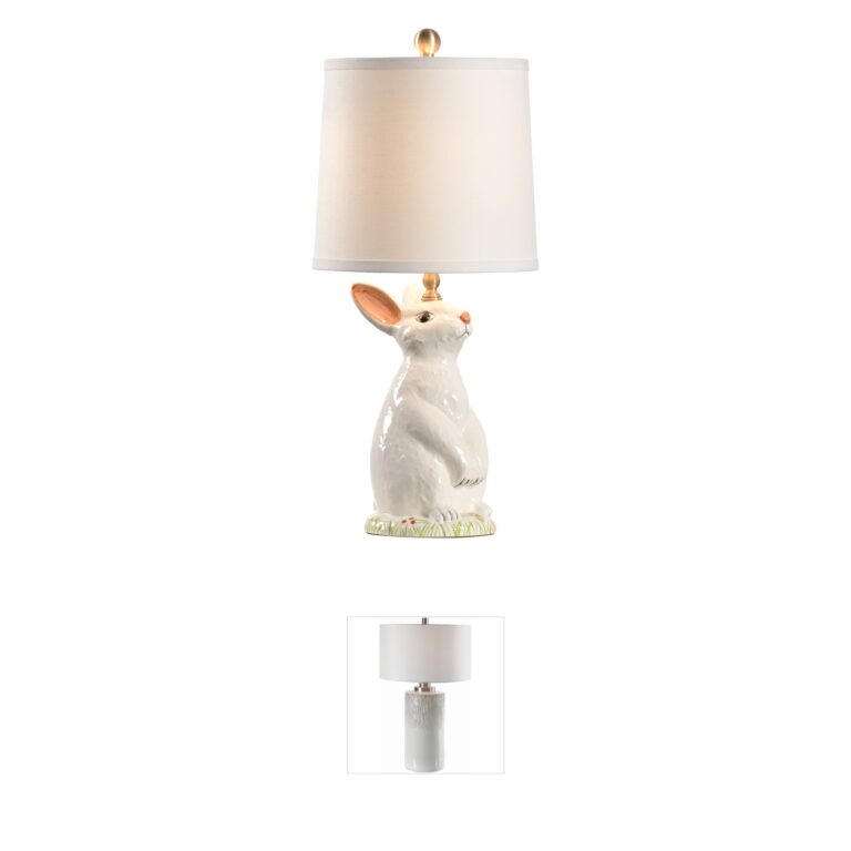 Wildwood Collection Hand-Painted Ceramic Table Lamp