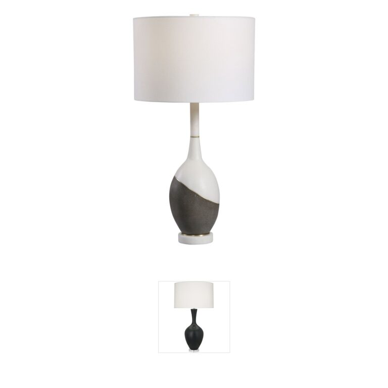 Uttermost Tanali Concrete & Marble Table Lamp