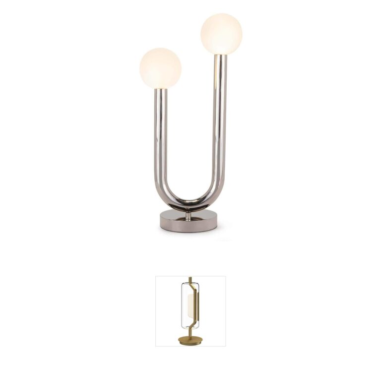 Regina Andrew Happy Polished Nickel LED Table Lamp