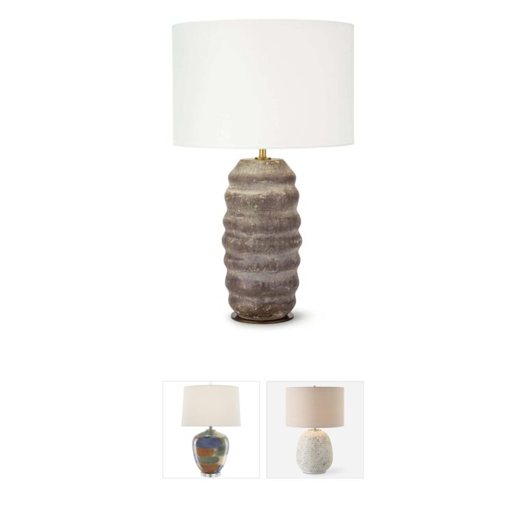 Regina Andrew Detroit Ola Hand-Finished Ceramic Table Lamp