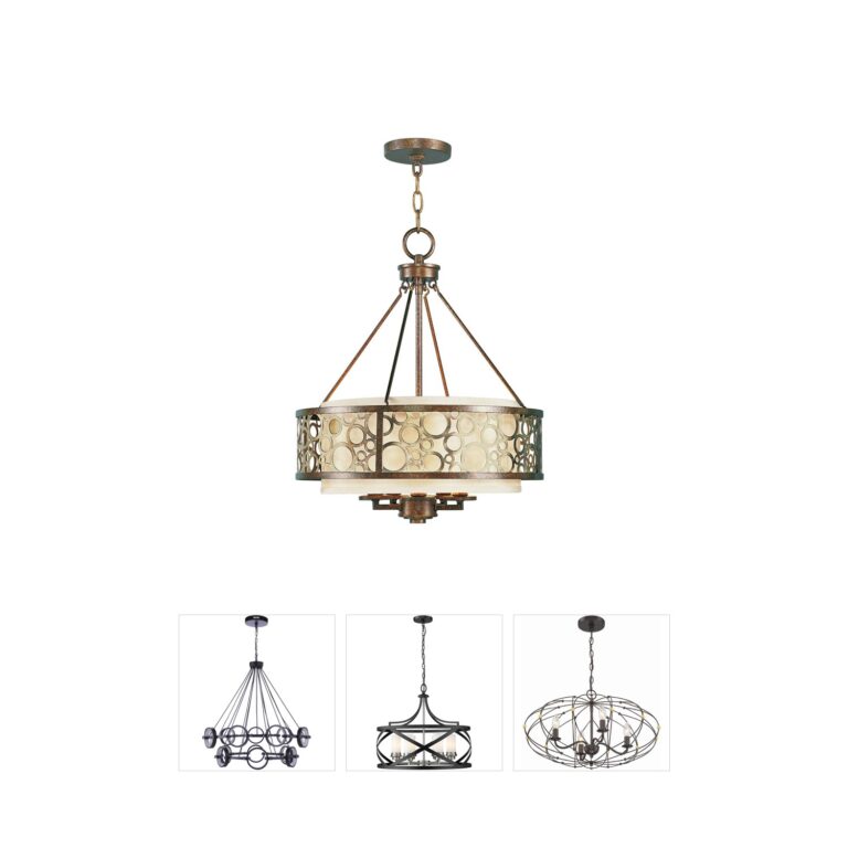 Livex Lighting Avalon Palacial Bronze Chandelier