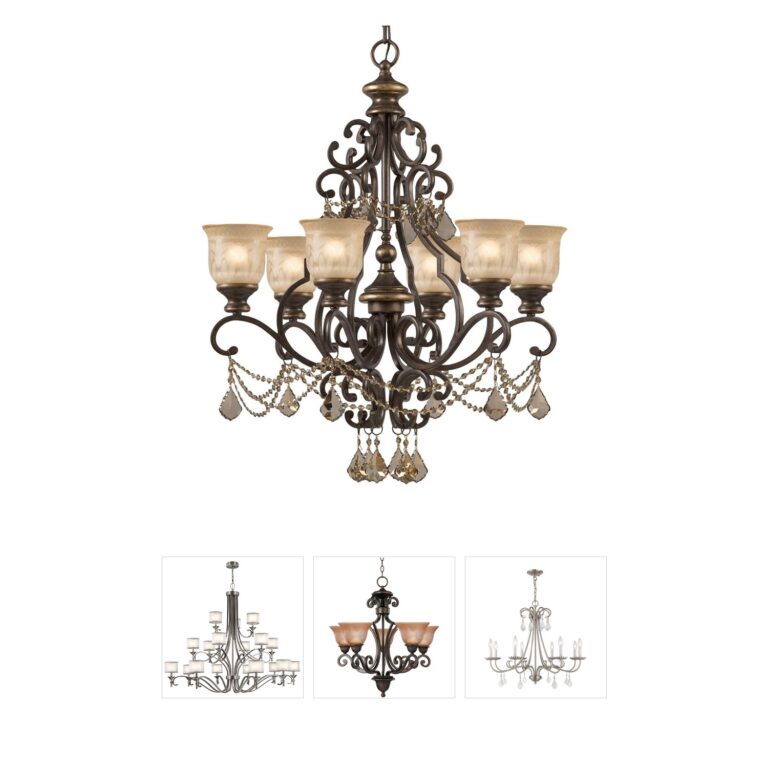 Crystorama Norwalk Hand-Cut Crystal Chandelier