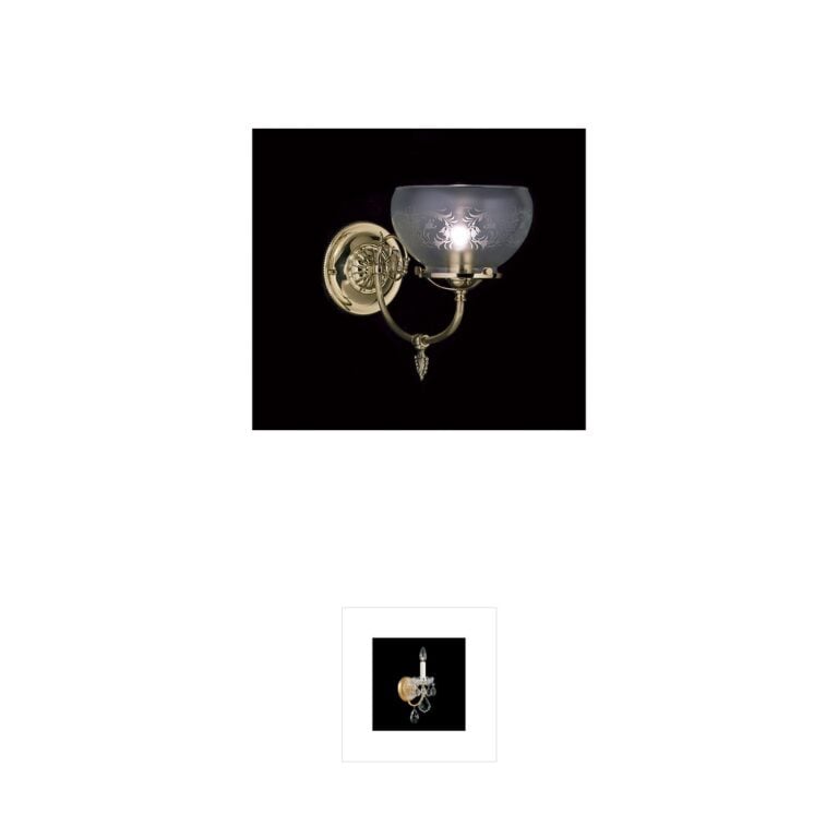 Framburg Chancery Collection Polished Brass Wall Sconce