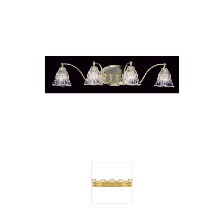Framburg Geneva Collection Crystal Shade Wall Sconce